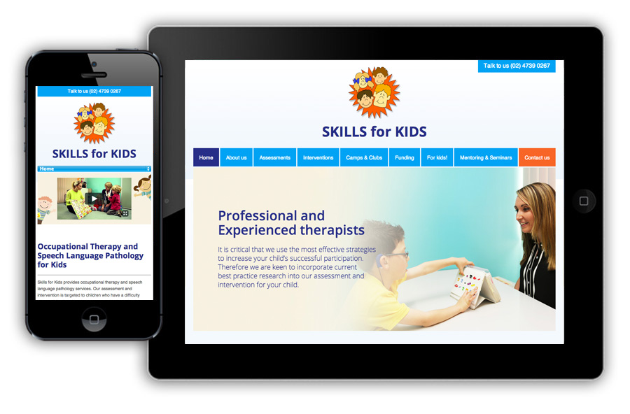 Skills For Kids Website